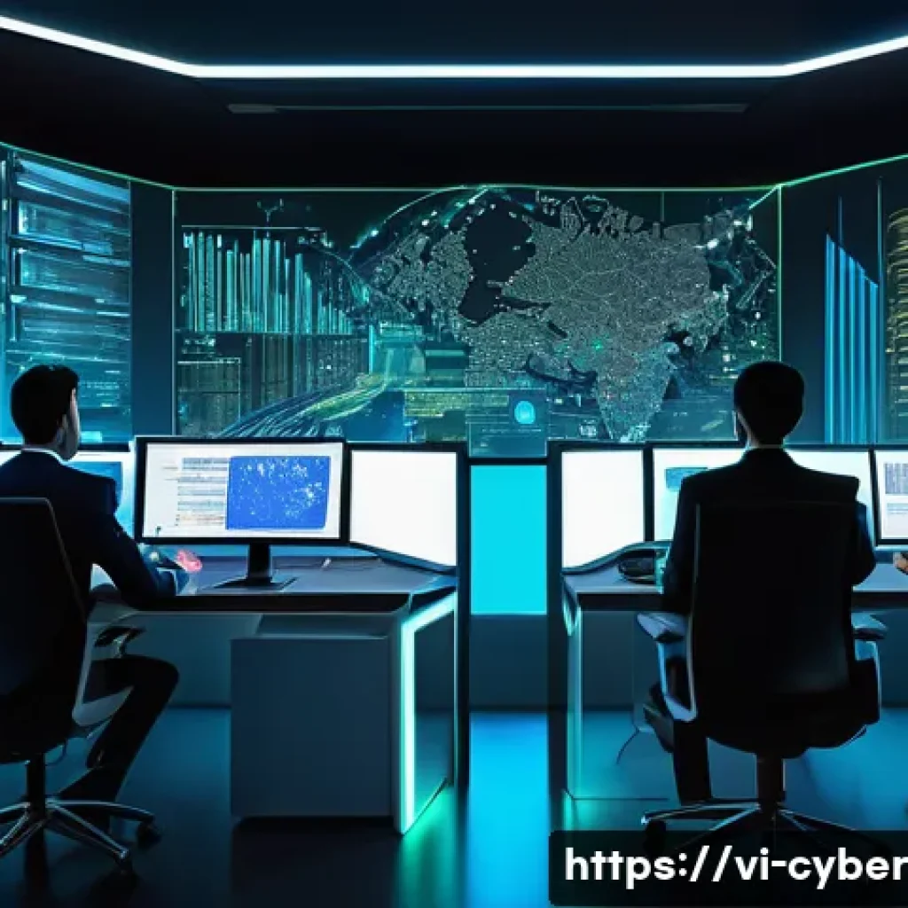사이버 보안 규정 준수와 보안 사고 관리 - Digital Sovereignty: "Made in Vietnam" Cybersecurity Fortress**
A vibrant, futuristic digital city w...